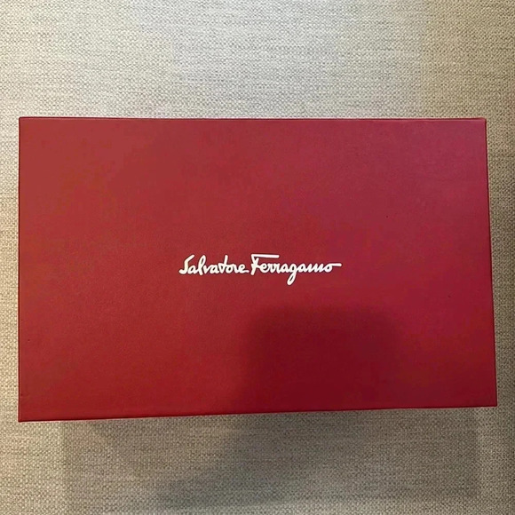 Ferragamo men’s gustav gancini bit leather loafers brown - Picture 11 of 12